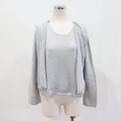 モスキーノ MOSCHINO CHEAPANDCHIC ニット カーディガン セット グレー _ロFM_D0721-F020のサムネイル