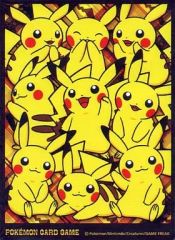 [Used] Supplies ポケモンカード Game deck shields (sleeves)Pikachu Lots of them! Pokémon Center exclusive