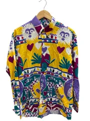KENZO/ケンゾー/総柄/長袖シャツ/サイズ3/90s/メンズ/FG0276のサムネイル