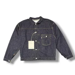 未使用 New Manual 26SS #001 T-BACK DENIM JACKET デニムジャケット ニューマニュアル 2026SSJK-YY-0001 インディゴ XL （20295M）のサムネイル