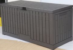 【グレー 380L 58*123*63cm】戸外収納庫 レンガ調 収納ボックス グレー 380L 58*123*63cm】戸外収納庫 レンガ調 収納ボックス - メルカリ