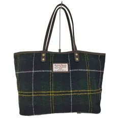 ハリスツイード Harris Tweed チェック柄 トートバッグ レディース 表記無 のサムネイル