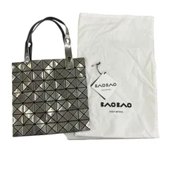 199990 現状品 ISSEY MIYAKE イッセイミヤケ トートバッグ BAOBAO シルバー、ブラック ユニセックスのサムネイル