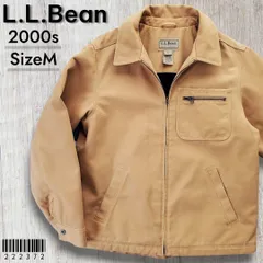 L.L.Beanエルエルビーン■極美品 2000s ダック地 ウールライナー ワークジャケット M キャメル トラッカー キャンバス フィールド タンカース スポーツ ハンティング Carhartt カーハート デトロイトのサムネイル