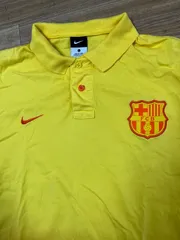 2012-2013 NIKE FCバルセロナ 半袖ポロシャツ グラデーション オーセンティック グランドスラム Lサイズのサムネイル