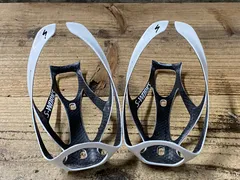 KJ331 スペシャライズド SPECIALIZED S-WORKS RIB CAGE 3 カーボン ボトルケージ 白 2個セットのサムネイル