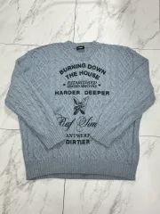 (S) RAF SIMONS ラフ シモンズ アランニット ブルーのサムネイル