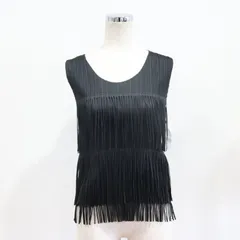 【タグ付き】PLEATS PLEASE ISSEY MIYAKE プリーツプリーズ イッセイミヤケ ノースリーブ_レFX_D0727-F040のサムネイル