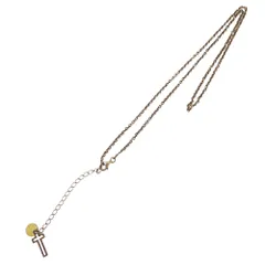 ARGENT GLEAM アージェントグリーム 925 SILVER シルバー クロスチャーム付き ベース チェーン シルバー系【中古】のサムネイル