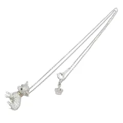 Justin Davis ジャスティンデイビス SNJ1006 x KIYOHARU 清春 MARY NECKLACE チワワモチーフ マリー ジルコニア ネックレス シルバー系【中古】のサムネイル