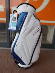 新品 XXIO GGC-X164 キャディバッグ 超軽量 9.5型 2.4kg ホワイト ダンロップ ゼクシオ ゴルフバッグのサムネイル