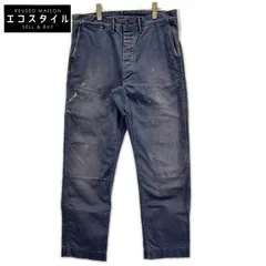 RRL　ダブルアールエル　グレー ダブルニー ペインターデニムパンツ　31×32のサムネイル