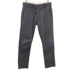 Dickies ディッキーズ スキニー ストレートパンツ W30 グレー メンズ 古着のサムネイル