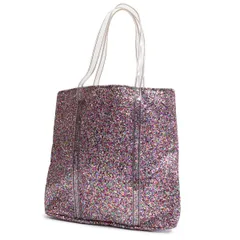 トリココムデギャルソンtricot COMME des GARCONS カラフルグリッターPVCトートバッグ マルチのサムネイル
