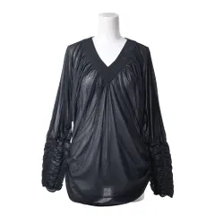 伊太利屋 ギャザー プルオーバー シアー トップスのサムネイル