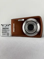 528【美品、動作確認済み】 PENTAX Optio M30 ブラウン ペンタックス オプティオのサムネイル
