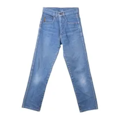 ARMANI JEANS ウォッシュド デニム パンツ メタルイーグルロゴ付きのサムネイル