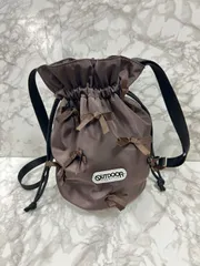 FREAK'S STORE×OUTDOOR PRODUCTS フリークスストア アウトドアプロダクツ 別注 リボン付き 巾着ショルダー ブラウン◆レディースのサムネイル