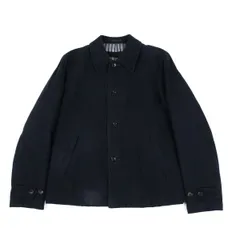 コムデギャルソン オムCOMME des GARCONS HOMME シワ加工コットン中綿カバーオール 紺Mのサムネイル