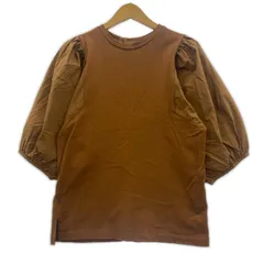 Simplicite シンプリシテェカットソー size表記なし/ブラウンのサムネイル