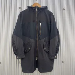 DIESEL ナイロン 切替 フーデッドコート ジャケットのサムネイル