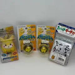 【未使用品】当時物ピカチュウ 4点セット おもちゃのサムネイル