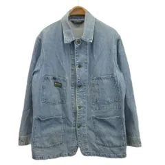 オシュコシュ OSHKOSH ヴィンテージ USA製 カバーオール デニムジャケット 上着 青 ブルー /PP ■GY18のサムネイル