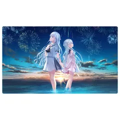 【新品】Summer Pockets REFLECTION BLUE＆anemoi ラバーマット（鳴瀬 しろは＆辻倉朱比華）【正規品】のサムネイル