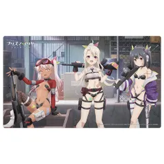 【新品】劇場版 Fate/kaleid liner プリズマ☆イリヤ Licht 名前の無い少女 描き下ろしラバーマット（イリヤ＆美遊＆クロエ/ミリタリー）【正規品】のサムネイル