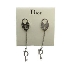 ツーちゃん 専用】Christian Dior ハート パドロック ピアス - メルカリ