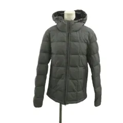 グリーンレーベルリラクシング ユナイテッドアローズ green label relaxing ジャケット ダウンジャケット 上着 S グレー フード付き 長袖 無地 /KK ■GY06のサムネイル