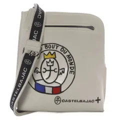 カステルバジャック CASTELBAJAC リンク ショルダーバッグ ワンショルダー レザー ホワイト /YO19 ■GY18のサムネイル