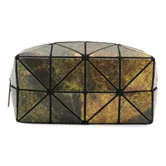 BAO BAO ISSEY MIYAKE バオ バオ イッセイ ミヤケ BAOBAO バオバオ 化粧ポーチ コスメポーチ ペンケース PVC ゴールド カーキグリーン ブルーのサムネイル