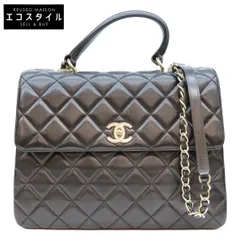CHANEL シャネル ラム ゴールド金具 トレンディCCマキシ 2WAYショルダーバッグのサムネイル