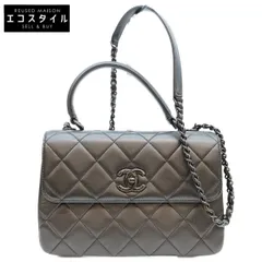 CHANEL　シャネル　A92236 黒 ラム ソーブラック トレンディCC スモール ショルダーバッグのサムネイル