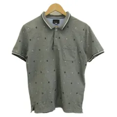 ティーケーミクスパイス タケオキクチ THE SHOP TK MIXPICE ポロシャツ XL グレー 半袖 総柄 胸ポケット /KK ■ECB005のサムネイル