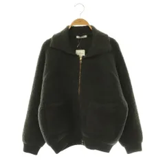 シンプリシテェ SIMPLICITE 24AW ブークレ接結ブルゾン B.C STOCK ジップアップ ニット チャコールグレー /DO ■OSのサムネイル