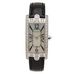 HARRY WINSTON ハリー ウィンストン アヴェニュー Cミニ K18WG ダイヤモンド シェル文字盤 レディース クォーツ 腕時計 AVCQHM19WW018のサムネイル