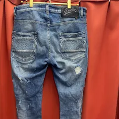 Philipp Plein フィリップ・プレイン　デニム　パンツ　ジーパン　Gパン　ダメージ　デストロイのサムネイル