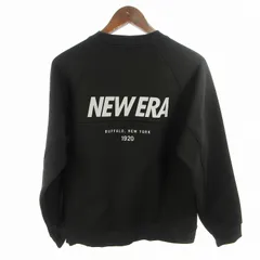 ニューエラ NEW ERA 現行 Ｌ テックスウェット クルーネック 1920 ロゴ ブリント ブラック 黒 トップスのサムネイル