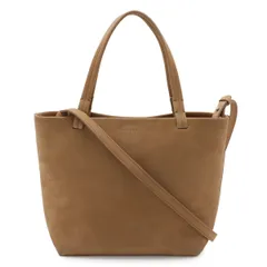 THE ROW ザ ロウ PARK TOTE パーク スモール トート トートバッグ ショルダーバッグ 斜め掛け スエード ベージュ 茶のサムネイル