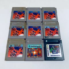 GB ゲームボーイ テトリス 9個 ソフトのみ まとめ セット 動作未確認