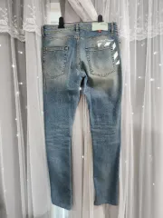 正規品 オフホワイト デニム パンツのサムネイル