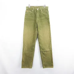 リーバイス Levi's 510 デニム ジーンズ ボトムス ストレート 刻印525 USA製 29 カーキ ※EKMのサムネイル