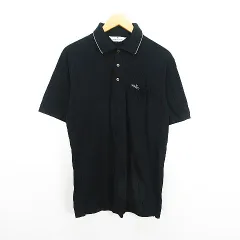 ミラショーン mila schon SPORTS ポロシャツ 半袖 ロゴ M ブラック ※EKMのサムネイル