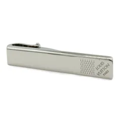 LOUIS VUITTON ルイ ヴィトン パンス クラヴァット ダミエ タイクリップ ネクタイピン タイピン スチール シルバー M61976のサムネイル