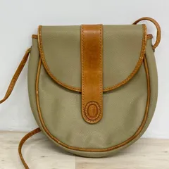 TRUSSARDI/トラサルディ ショルダーバッグ カーキ×ブラウン 斜め掛け 肩掛け 鞄 レディース[OD02880]のサムネイル