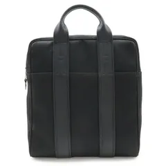 HERMES エルメス アカプルコ サックアド リュックサック バックパック 2WAY トートバッグ トワルシェブロン レザー ブラック 黒 シルバー金具のサムネイル