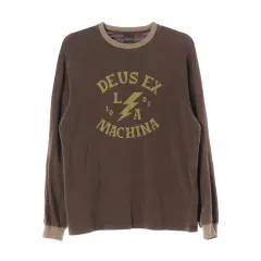 DEUS EX MACHINA デウスエクスマキナ 26SS チヌーク ロング スリーブ Tシャツ ブラウンのサムネイル