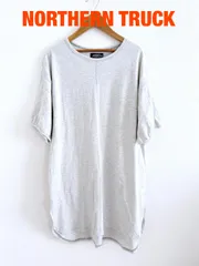 NORTHERN TRUCK　ノーザントラック　袖ふんわりロングプルオーバー　Mサイズ　ライトグレー　綿100％　Tシャツ　半袖　カジュアル　お出掛け　送料込み　6469060のサムネイル